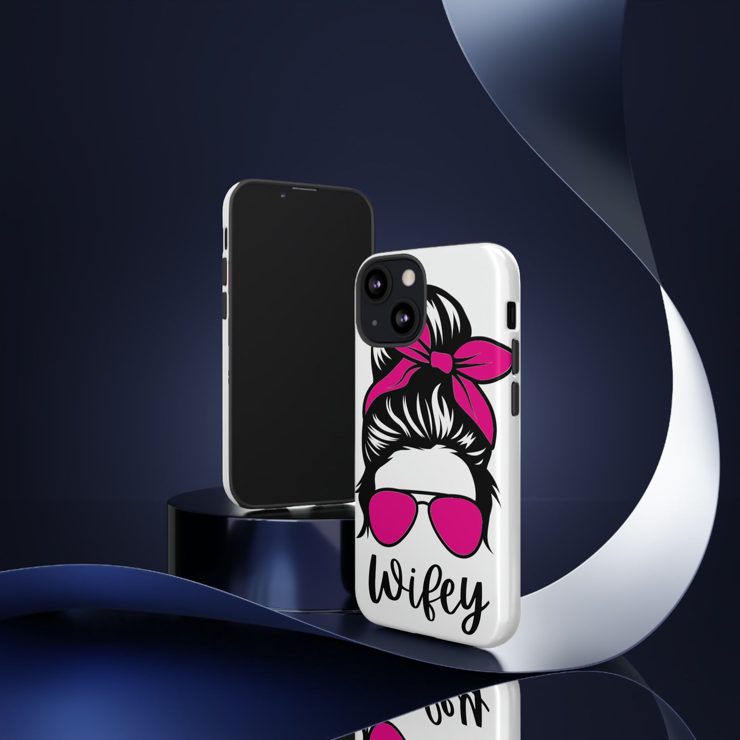 Pink Wifey Protective Case for IPhone, Samsung and Google