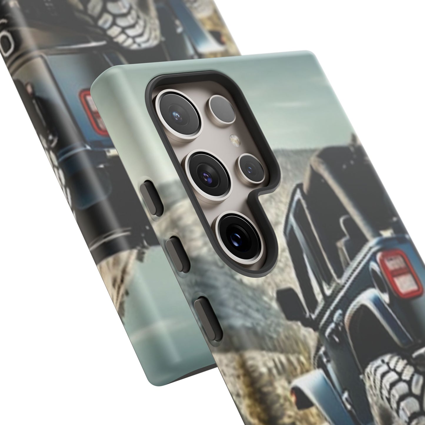 Blue Off Road Protective Phone Case