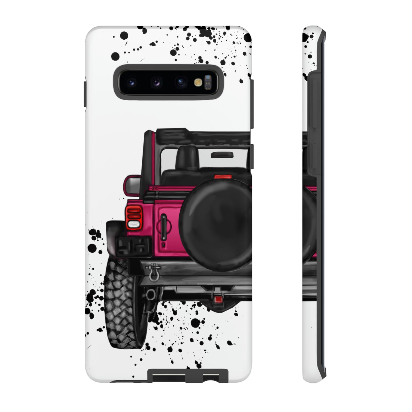 Off Road Life Dark Pink Protective Case for Iphone, Google and Samsung