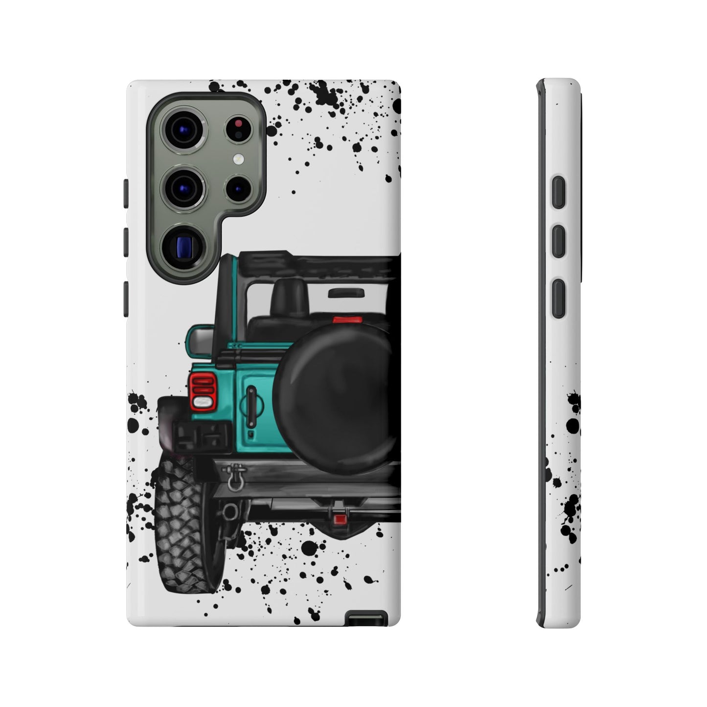 Off Road Life Turquoise Protective Case for Iphone, Google and Samsung