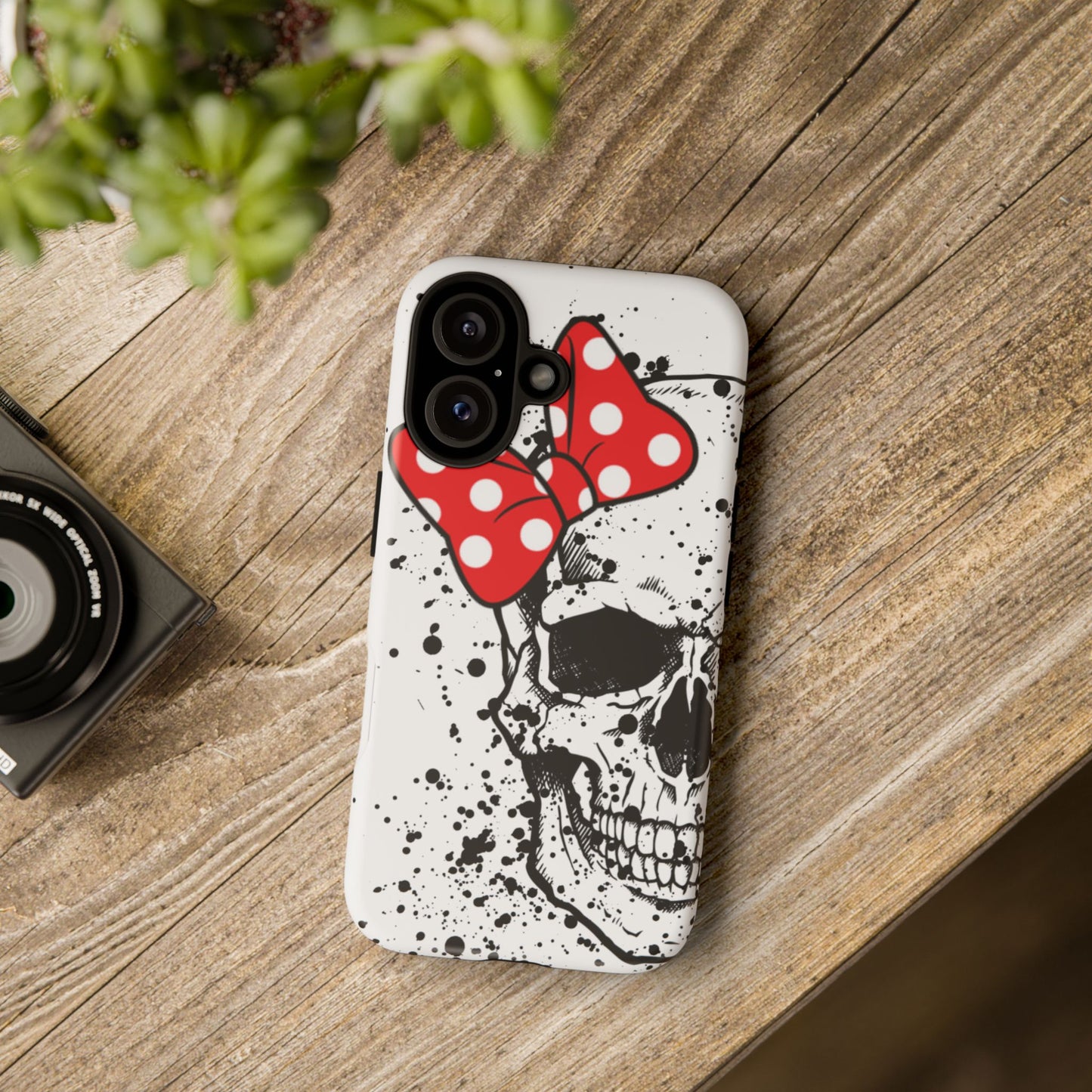 Disney Bow Skull Phone Case