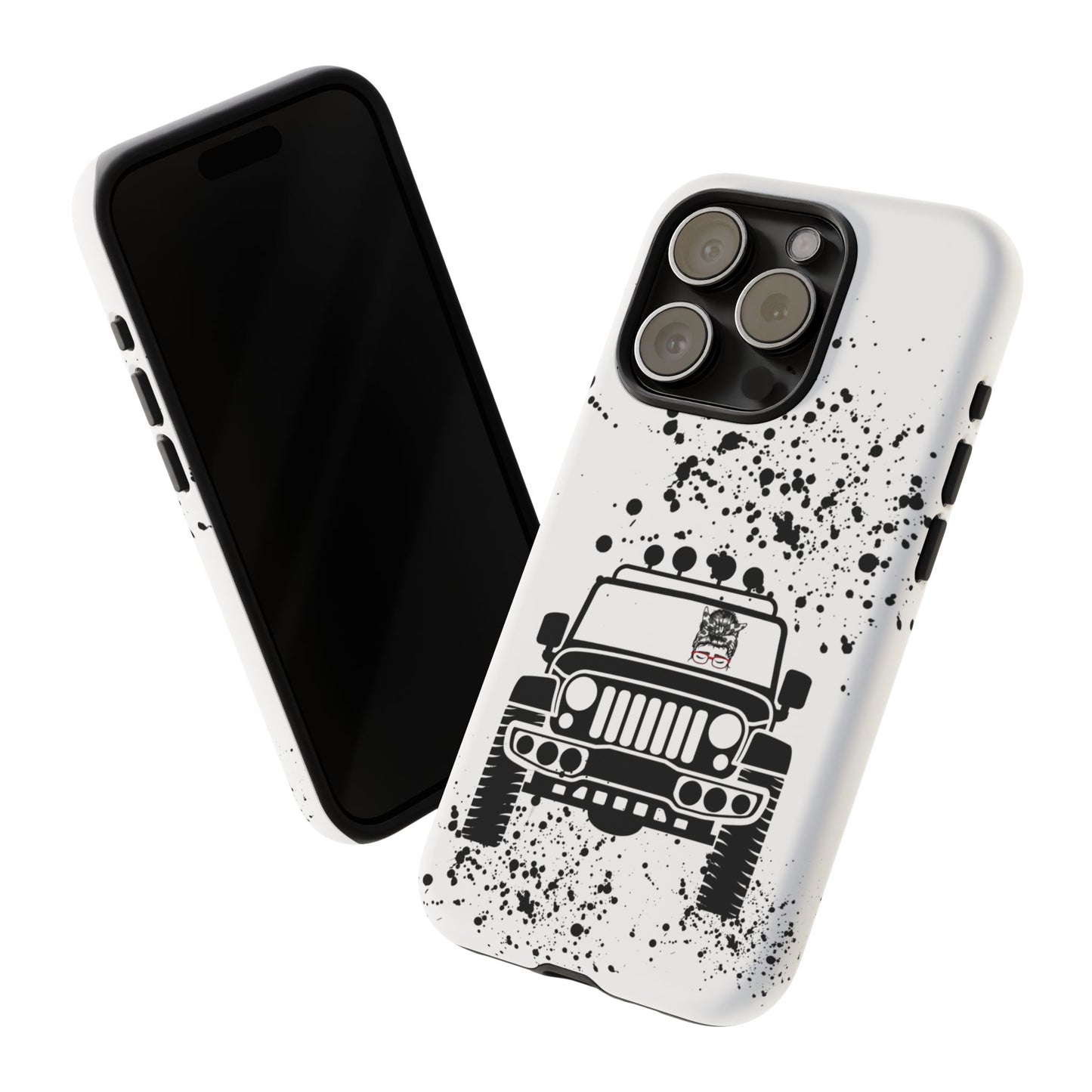 Off Road Girl with Glasses Tough Cases