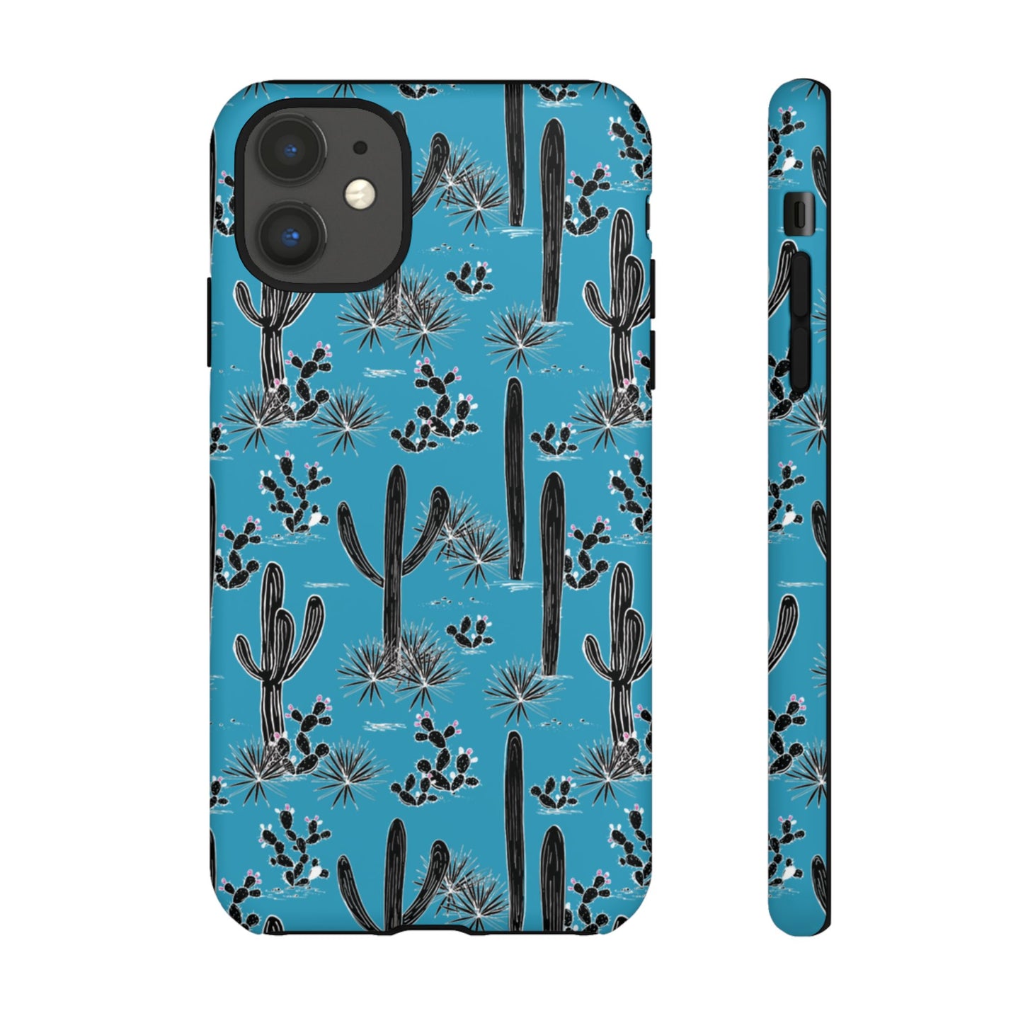 Turquoise Cactus Love Phone Case