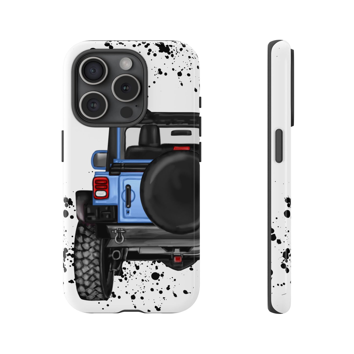 Off Road Life Light Blue Protective Case for Iphone, Google and Samsung