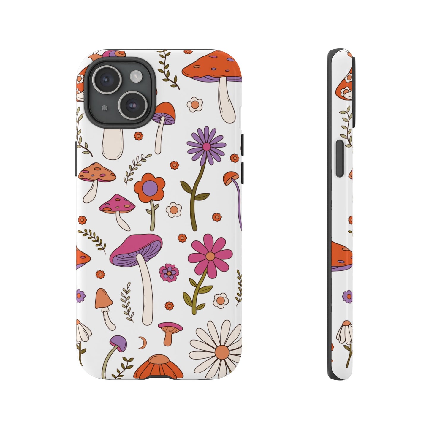 Mushrooms Protective Phone Case