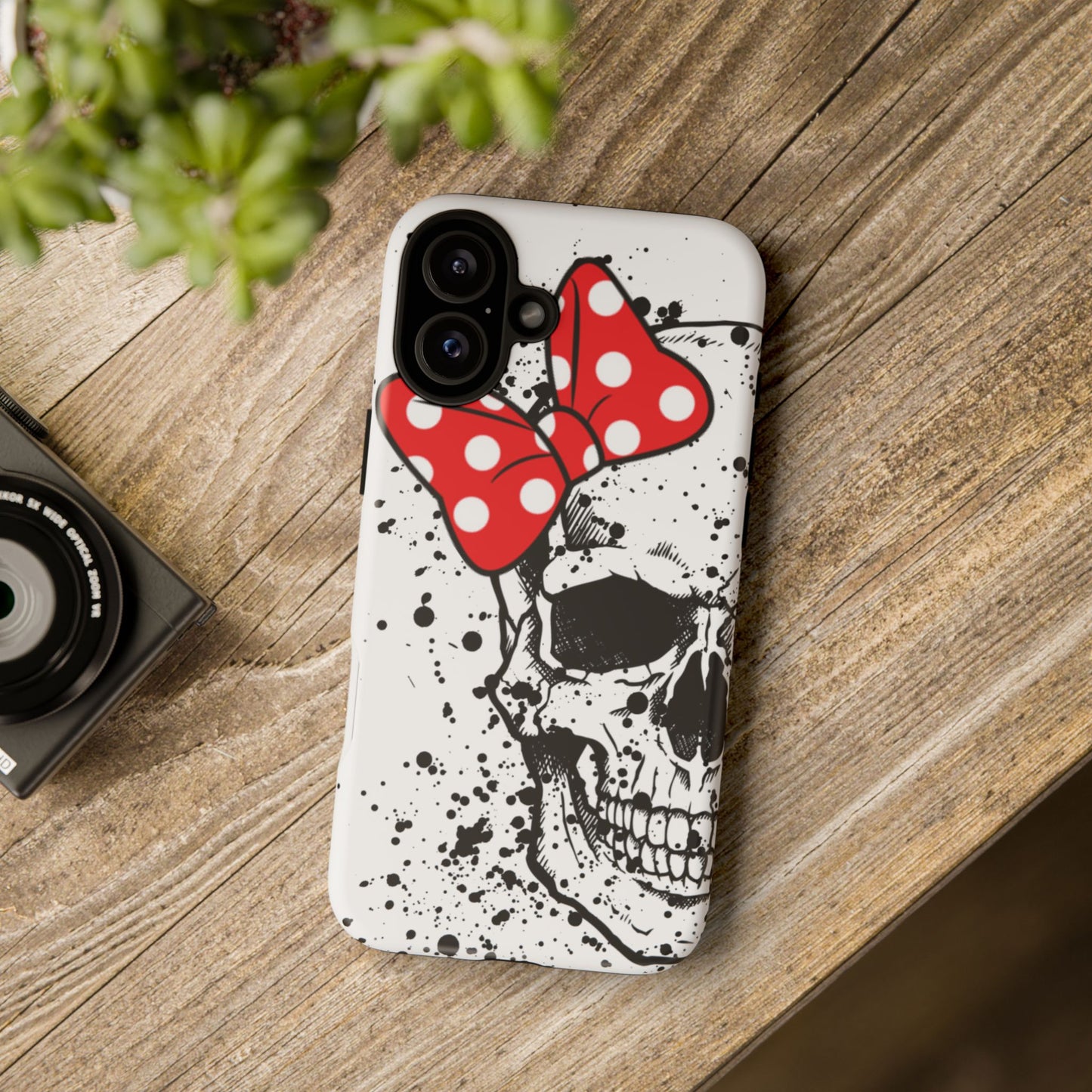 Disney Bow Skull Phone Case