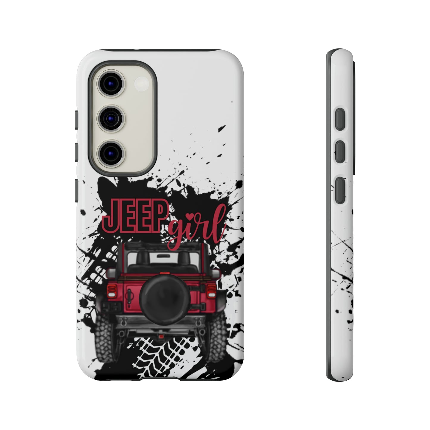 Off Road Girl Red Tough Cases