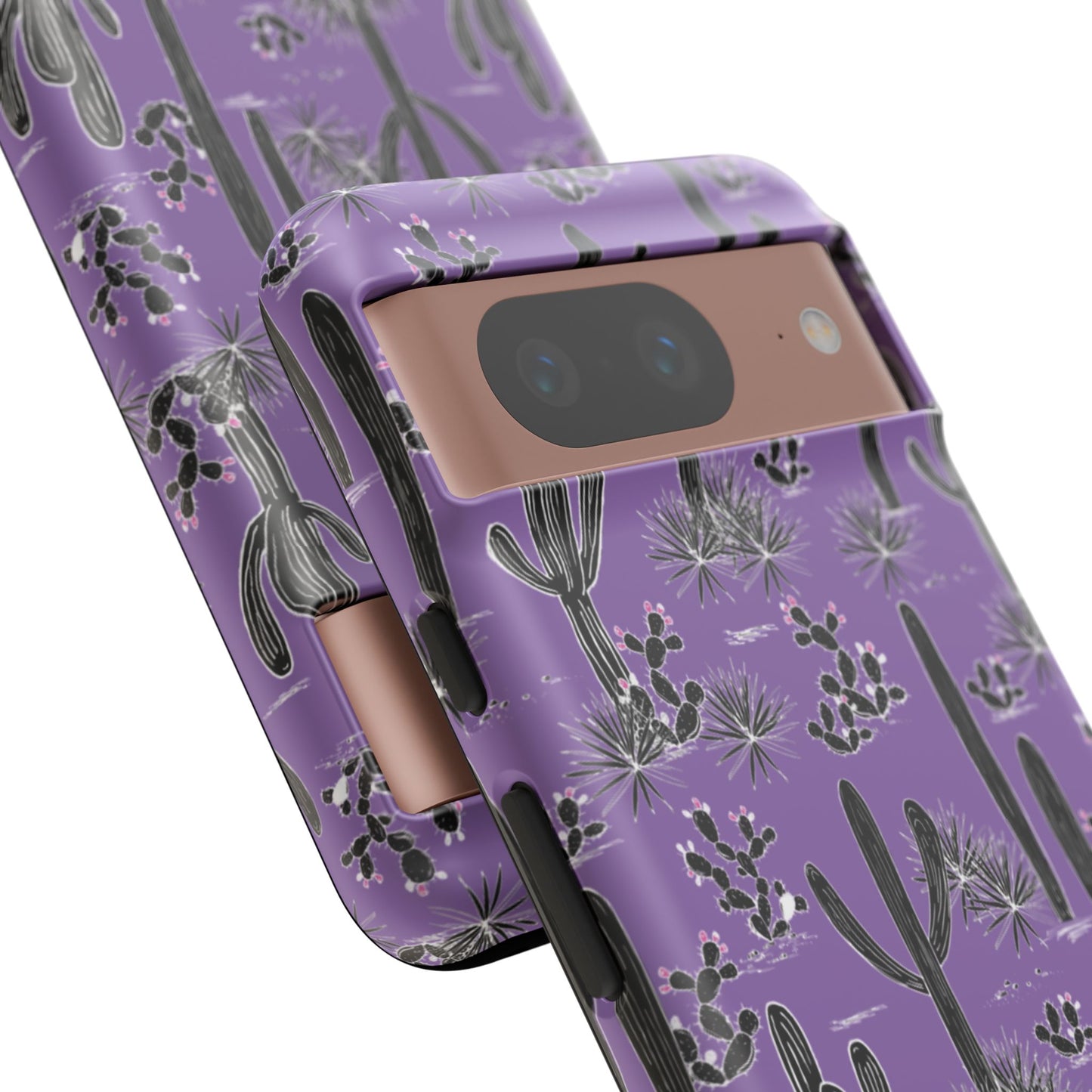 Purple Cactus Love Phone Case