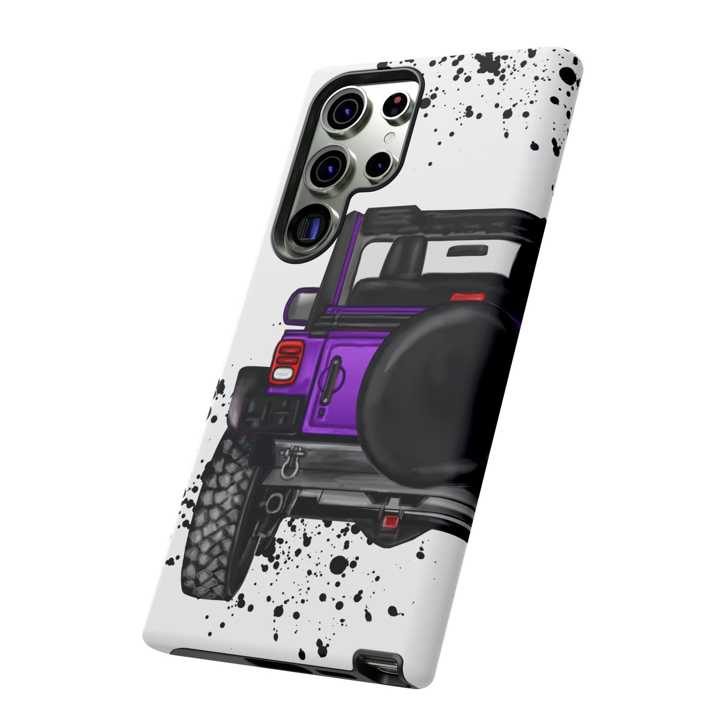 Off Road Life Purple Protective Case for Iphone, Google and Samsung