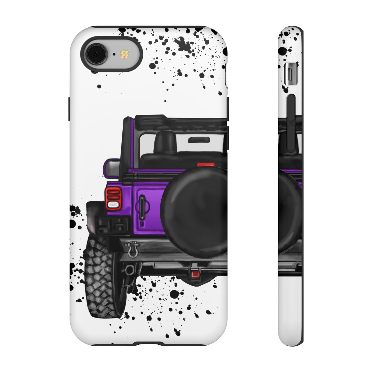 Off Road Life Purple Protective Case for Iphone, Google and Samsung