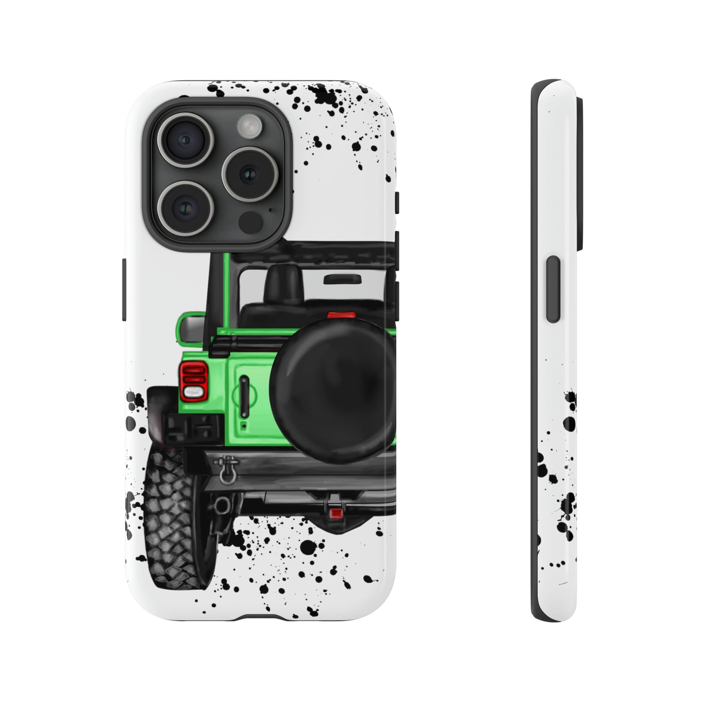 Off Road Life Green Protective Case for Iphone, Google and Samsung