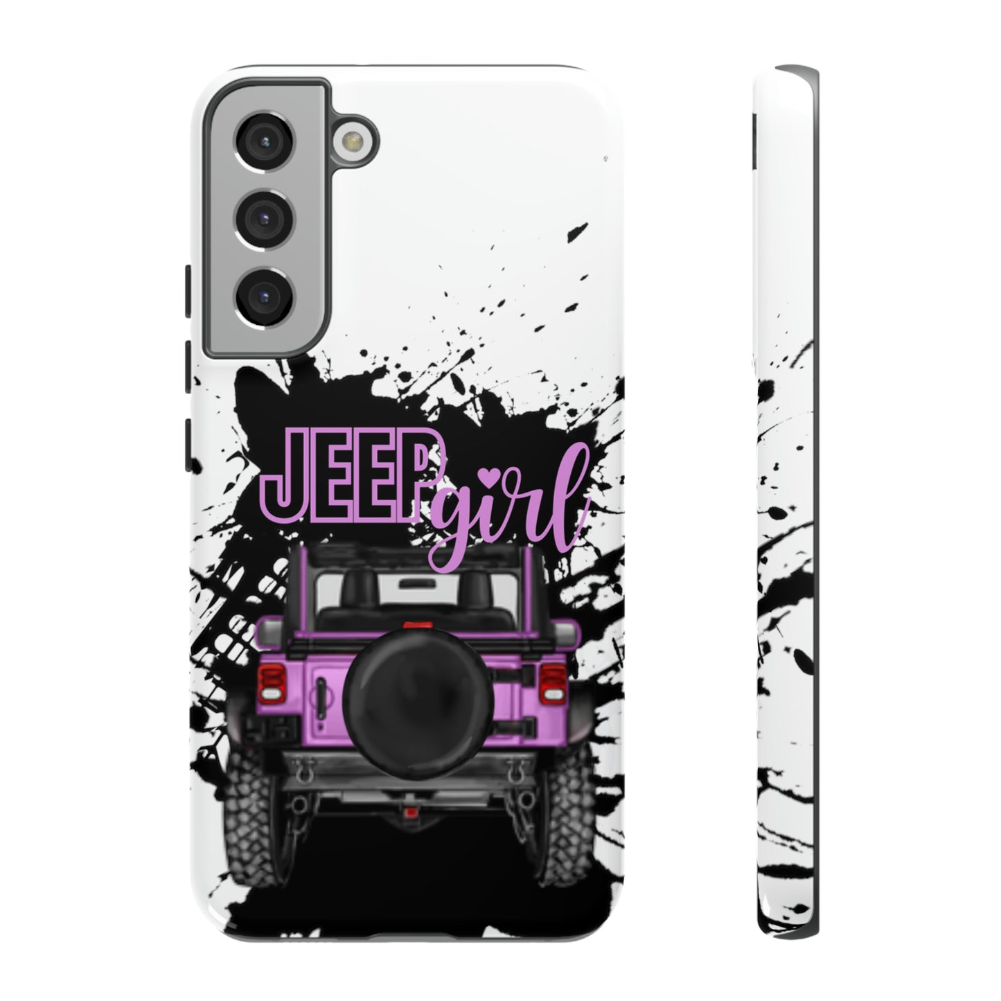 Off Road Girl Pink Tough Cases