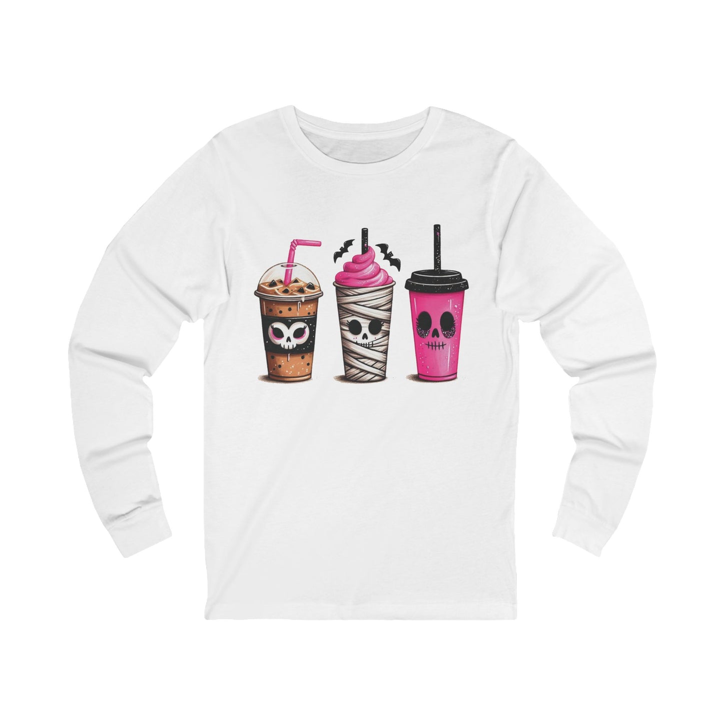 Halloween Drinks Unisex Jersey Long Sleeve Tee