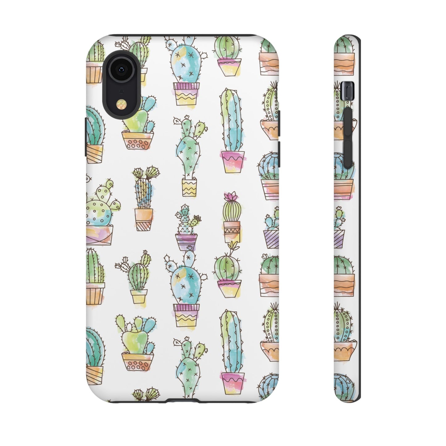 Pastel Cactus Love Phone Case