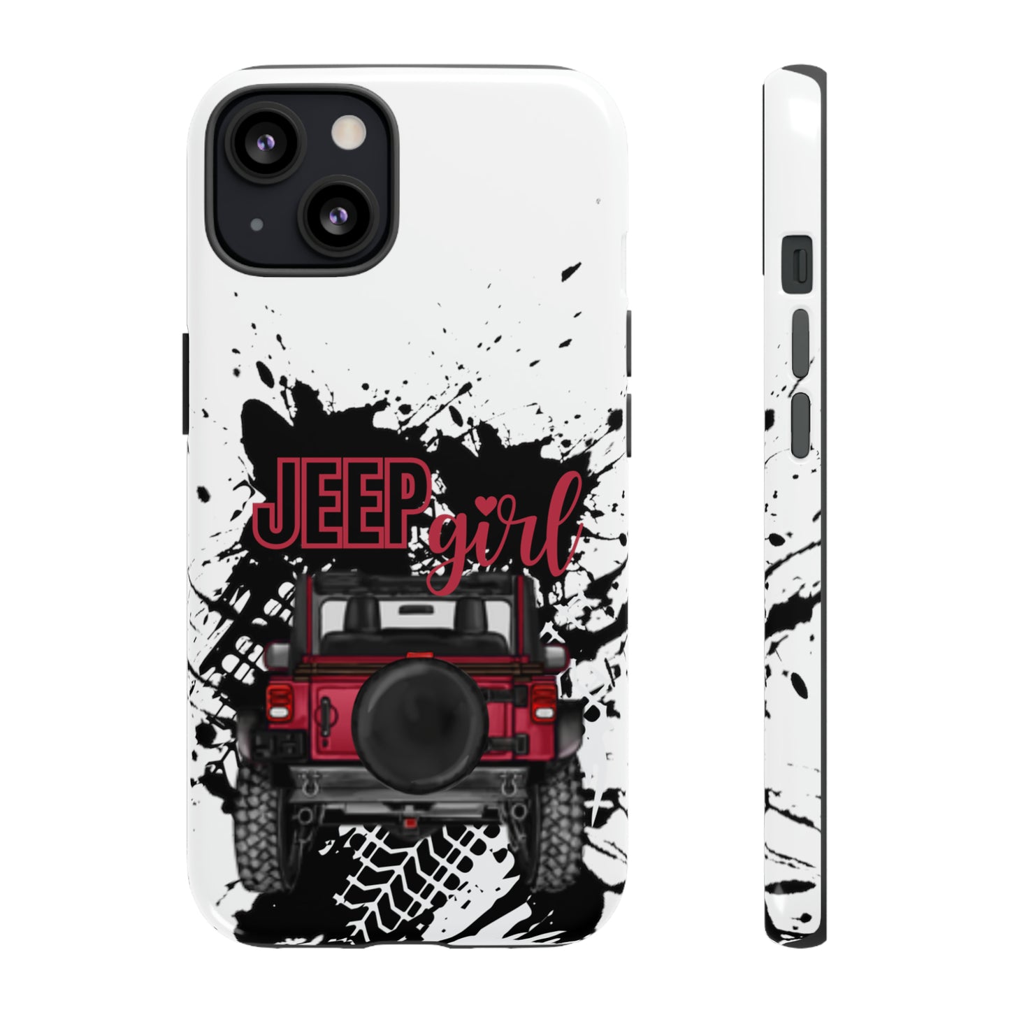 Off Road Girl Red Tough Cases