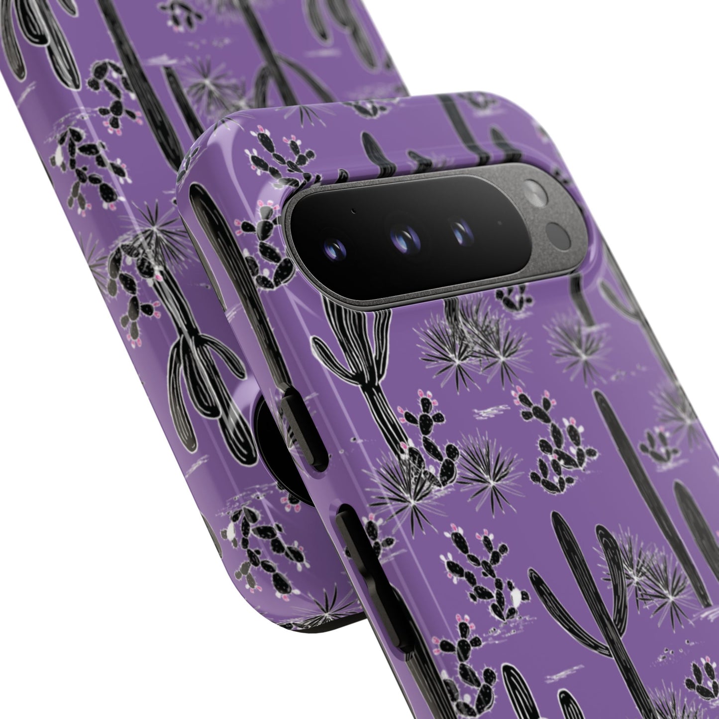 Purple Cactus Love Phone Case