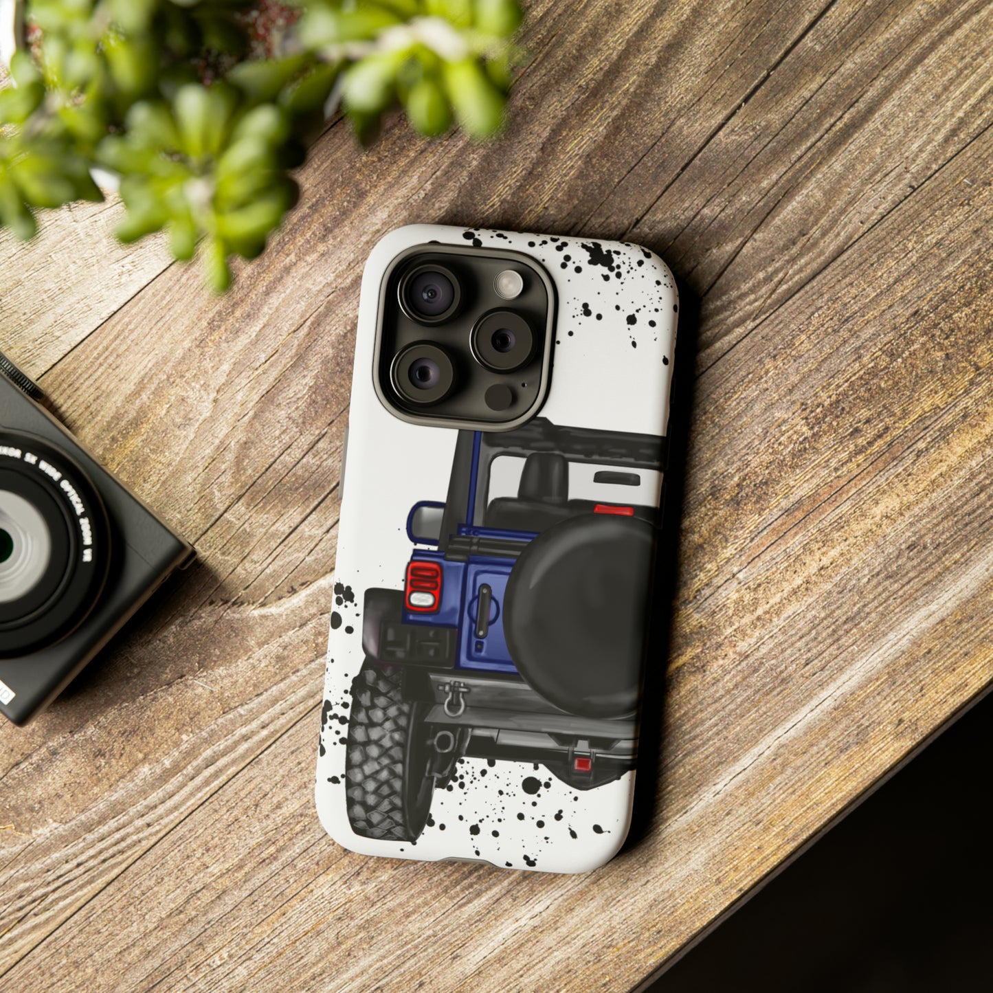 Off Road Life Dark Blue Protective Case for Iphone, Google and Samsung