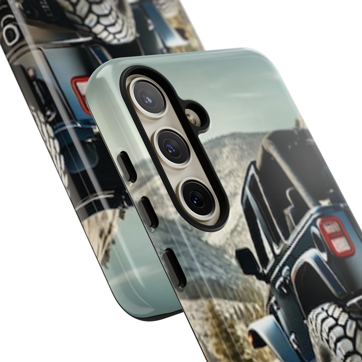 Blue Jeep Protective Phone Case