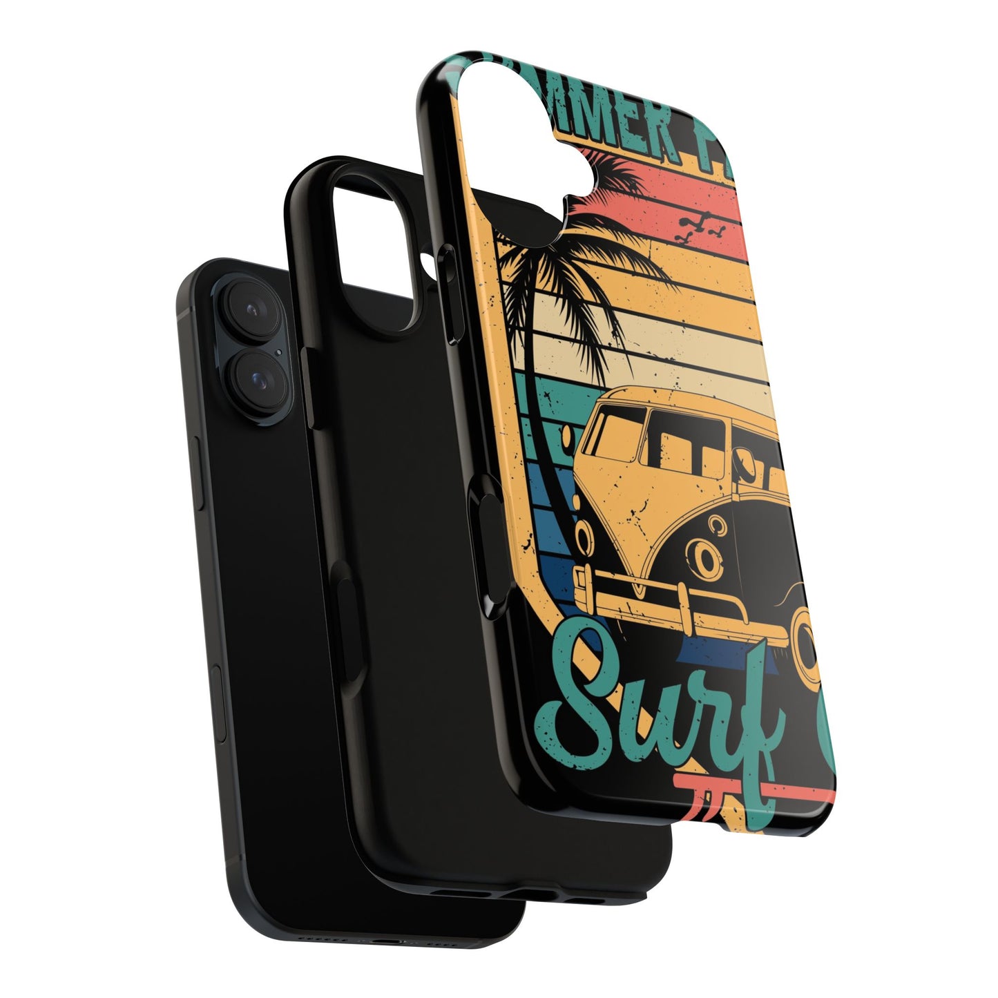 Retro Van Surf Summer Protective Phone Case
