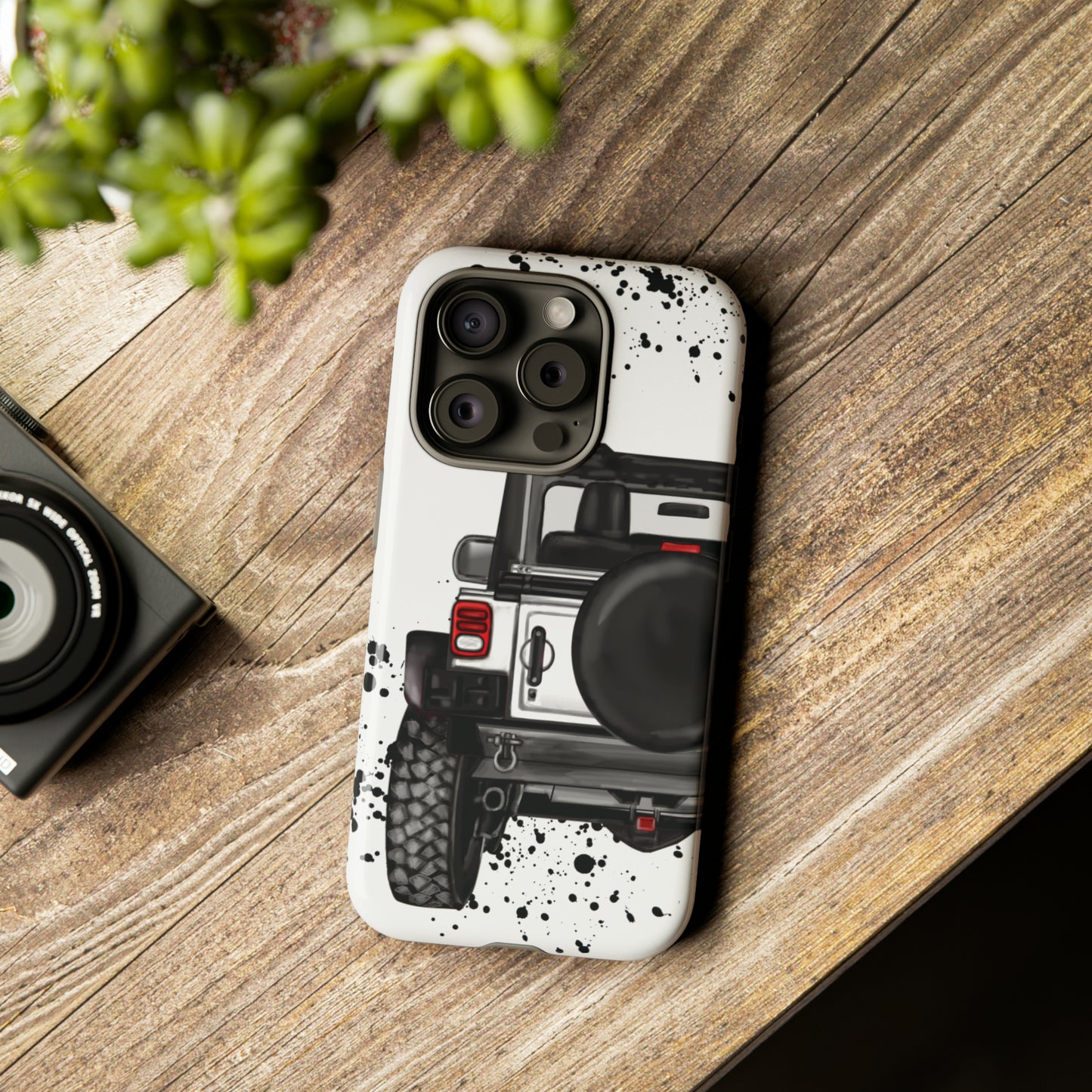 Off Road Life White Protective Case for Iphone, Google and Samsung