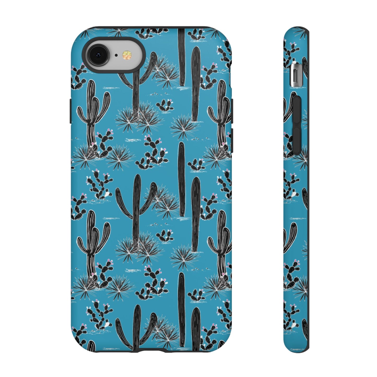 Turquoise Cactus Love Phone Case