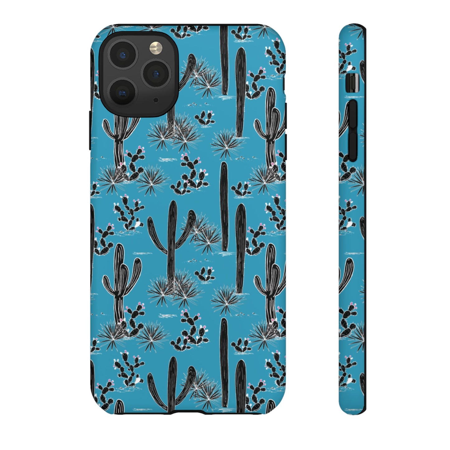 Turquoise Cactus Love Phone Case