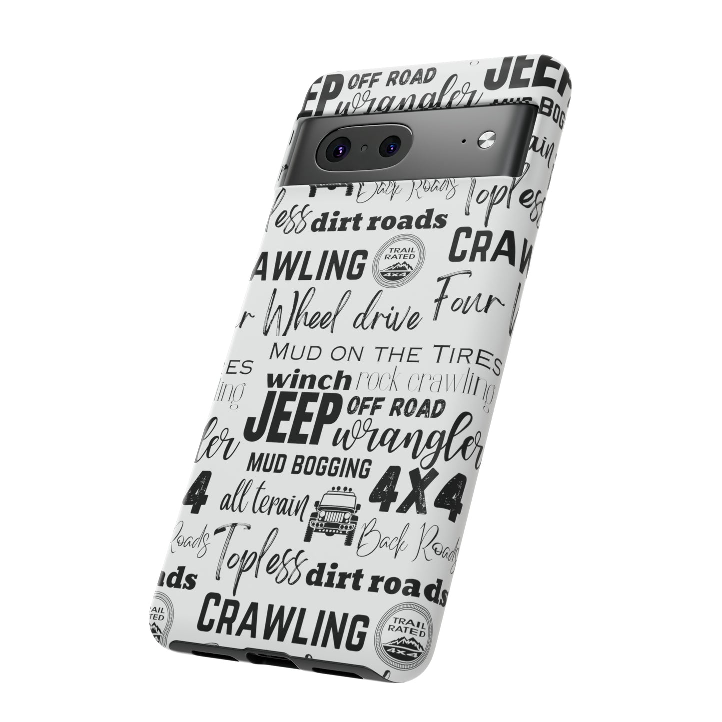 Off Road Subway Art Protective Phone Case for Iphone, Samsung and Google Phones