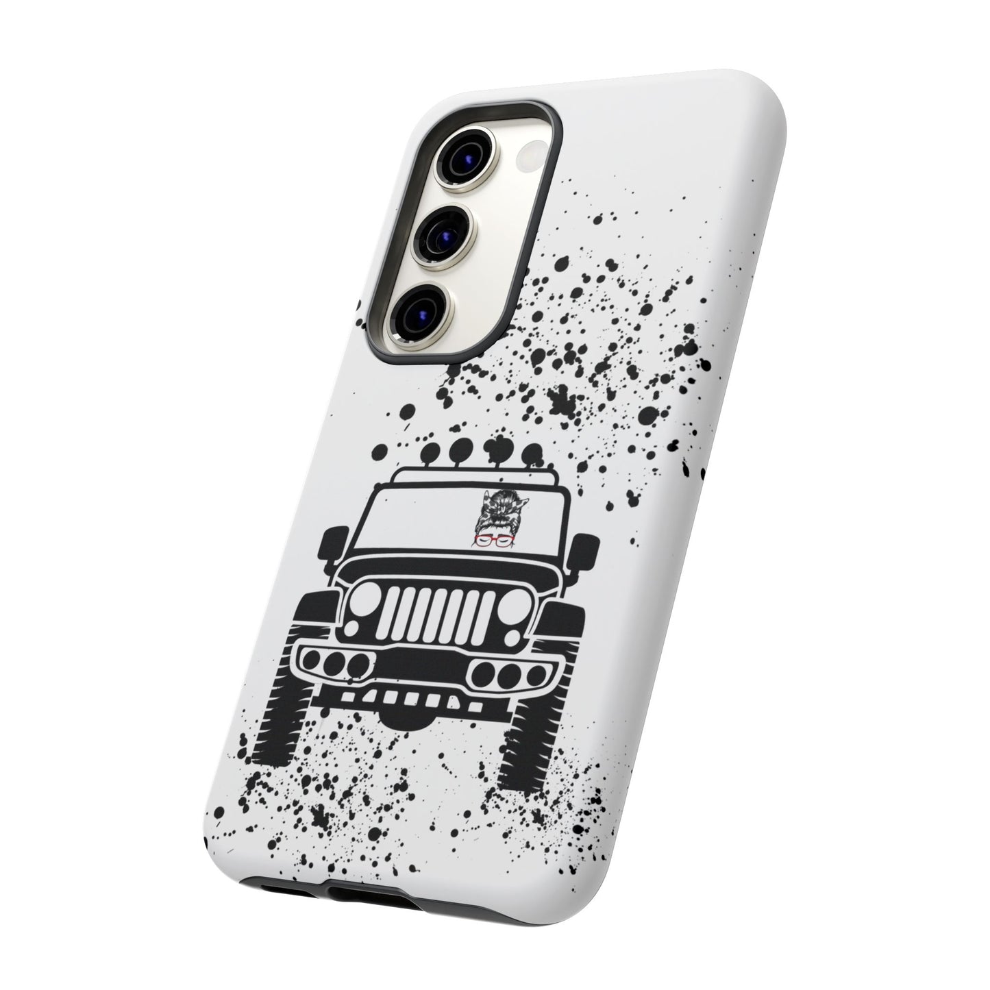 Off Road Girl with Glasses Tough Cases