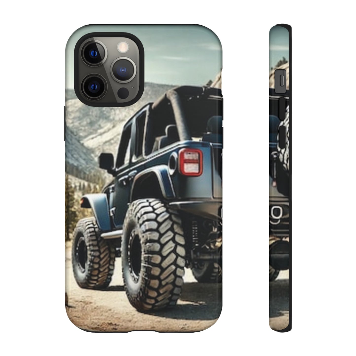 Blue Jeep Protective Phone Case