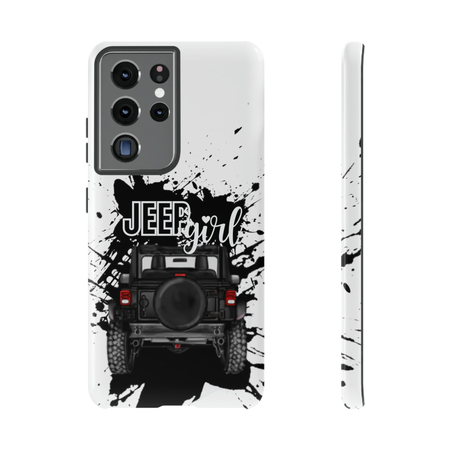 Off Road Girl Black Tough Cases