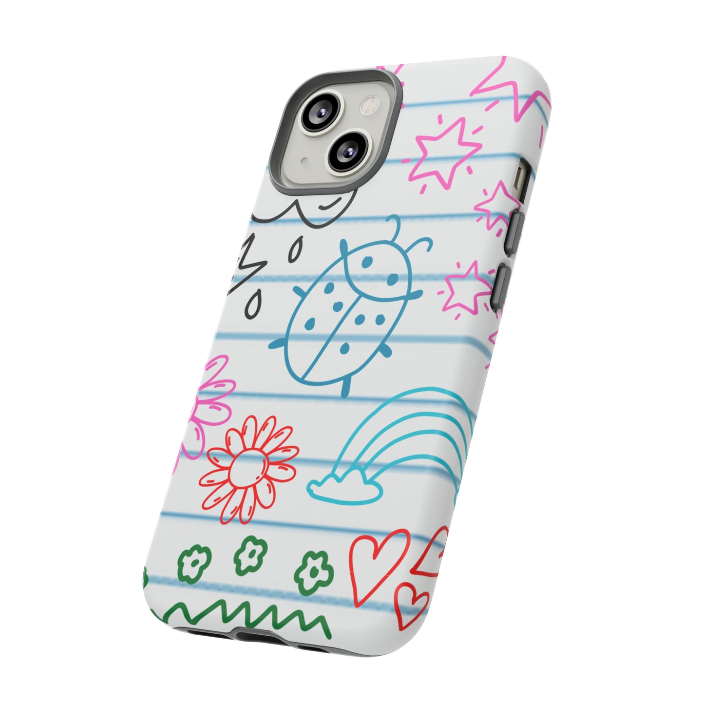 Kid Doodles Protective Phone Case for IPhone, Google and Samsung phones