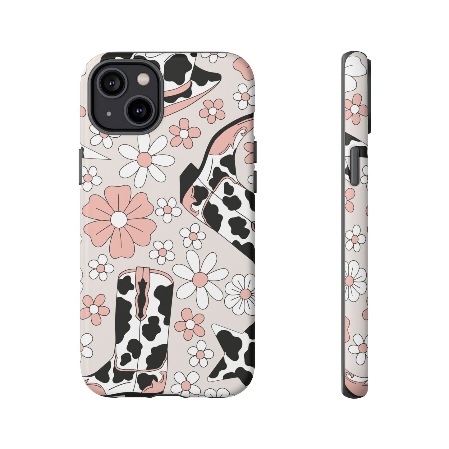 Western Flower Protective Phone Case for Google, Iphone and Samsung Phones