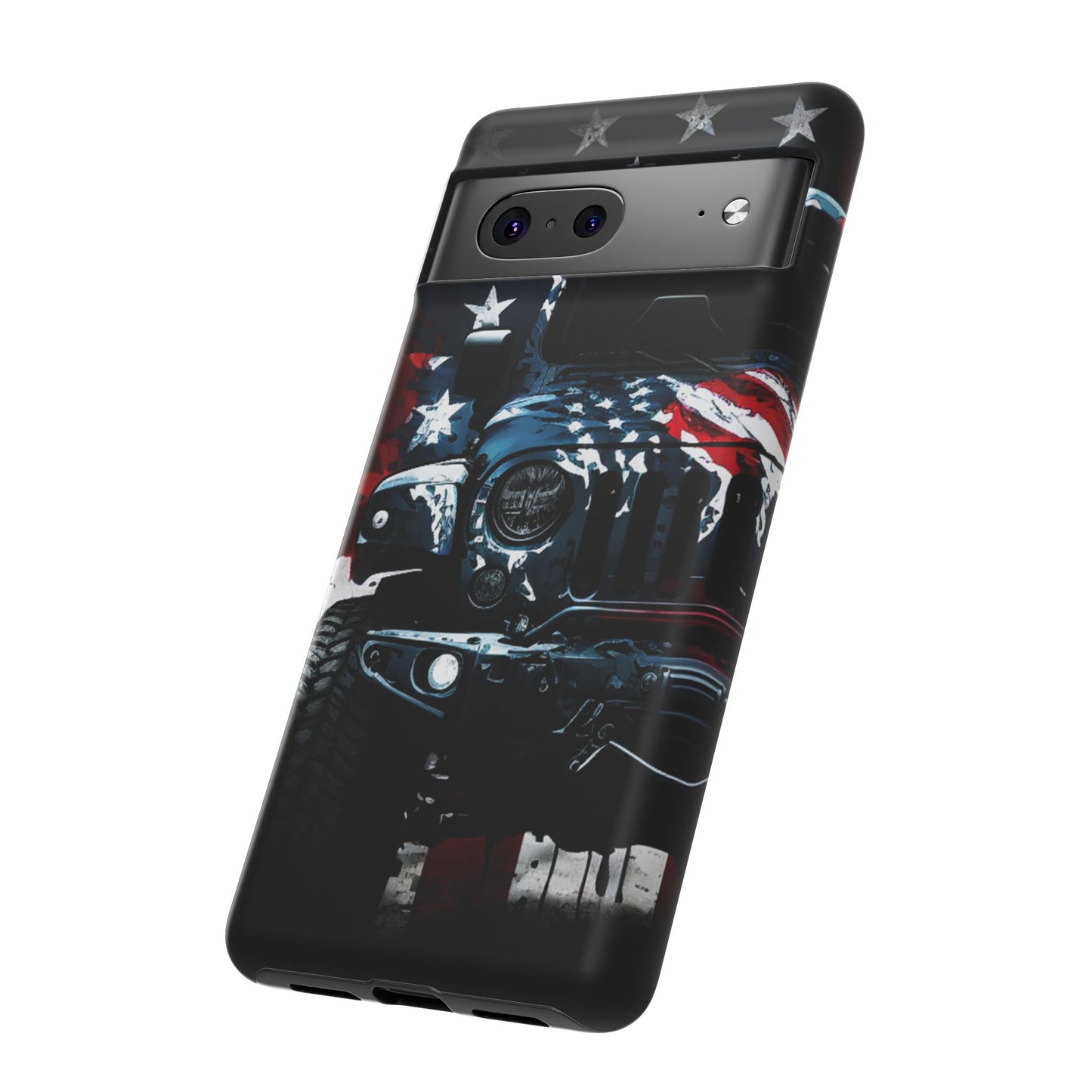 Off Roading Patriotic Protective Drop Proof Case Iphone, Samsung and Google phones