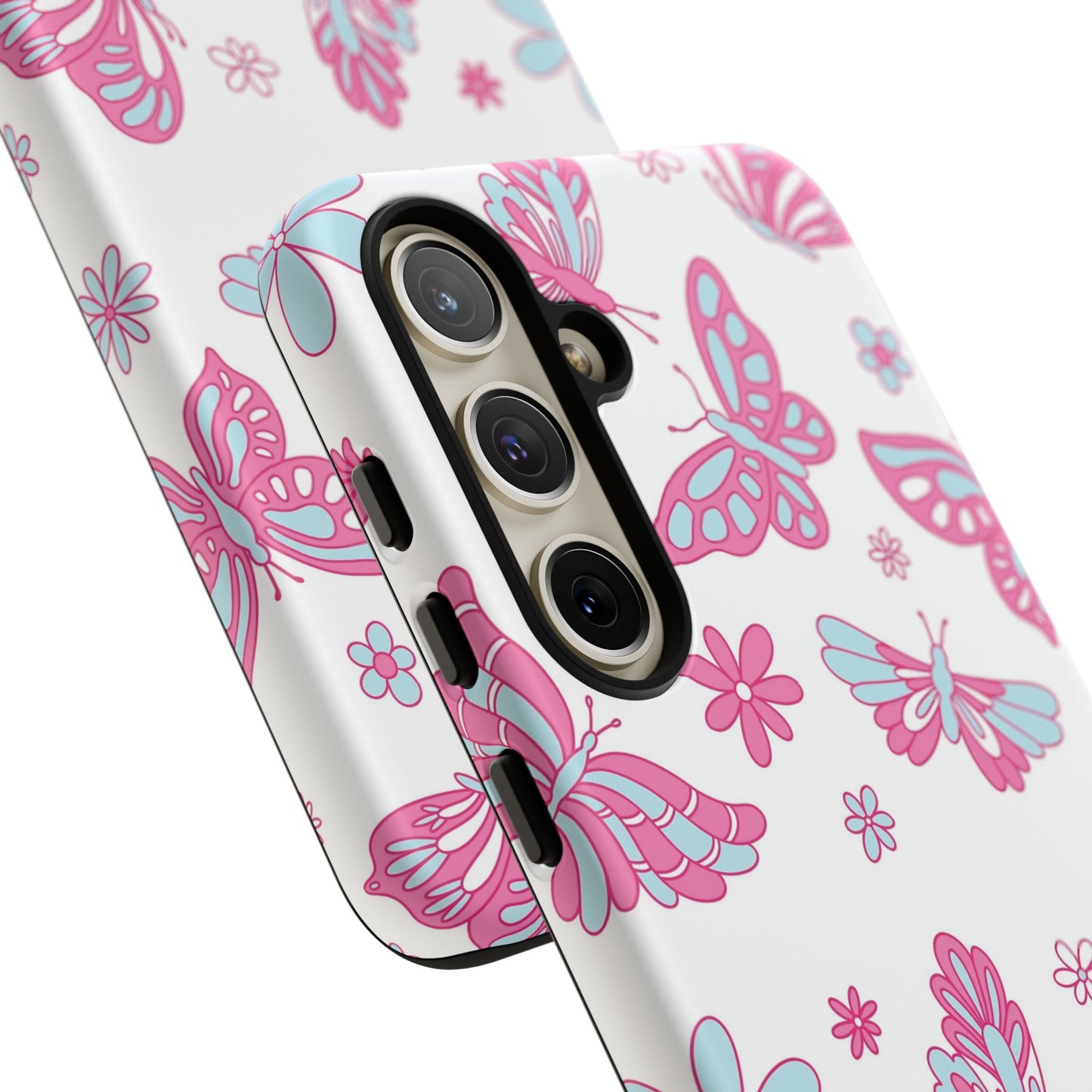 Pastel Butterflies Protective Phone Case