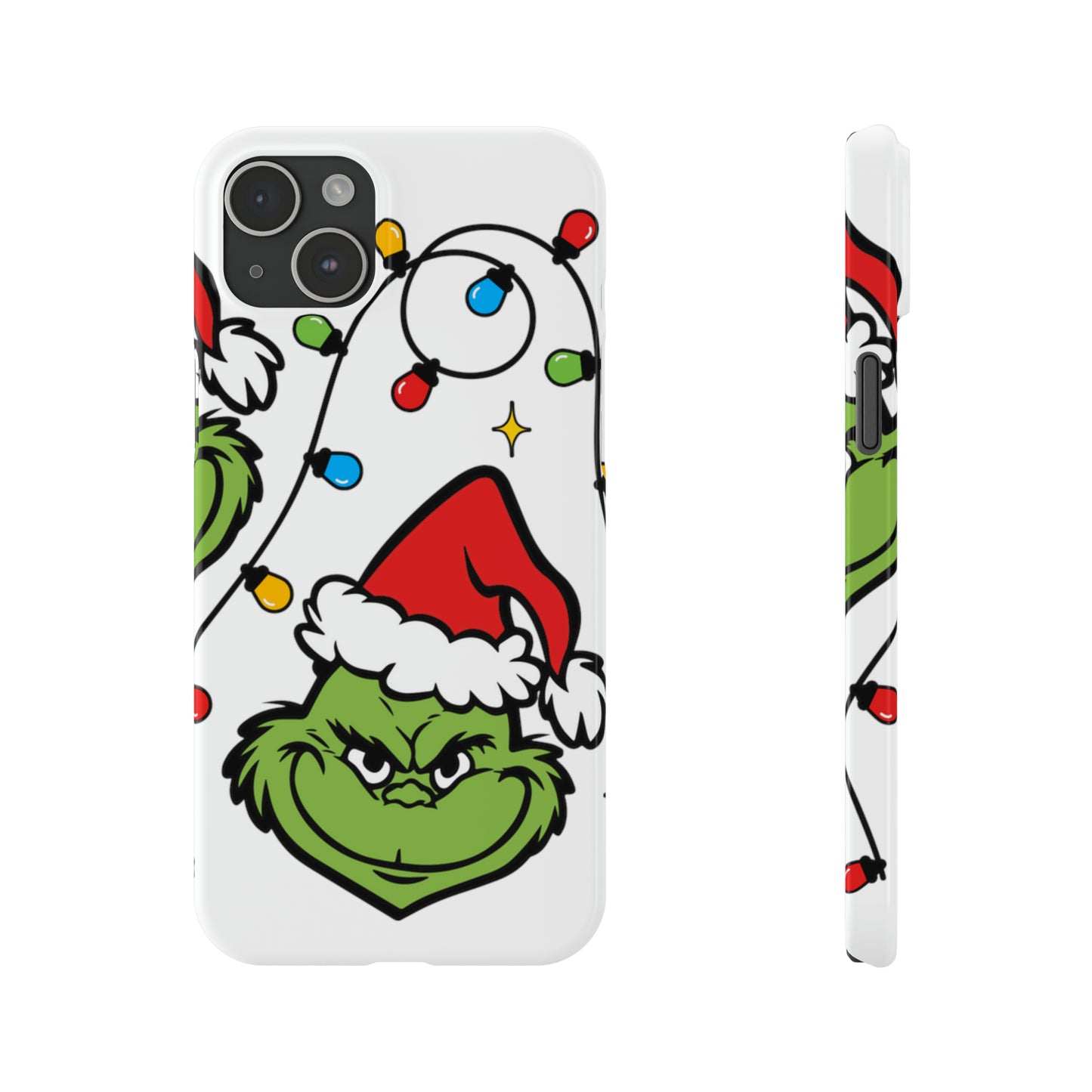 Grinchmas Lights Slim Phone Case for Iphone