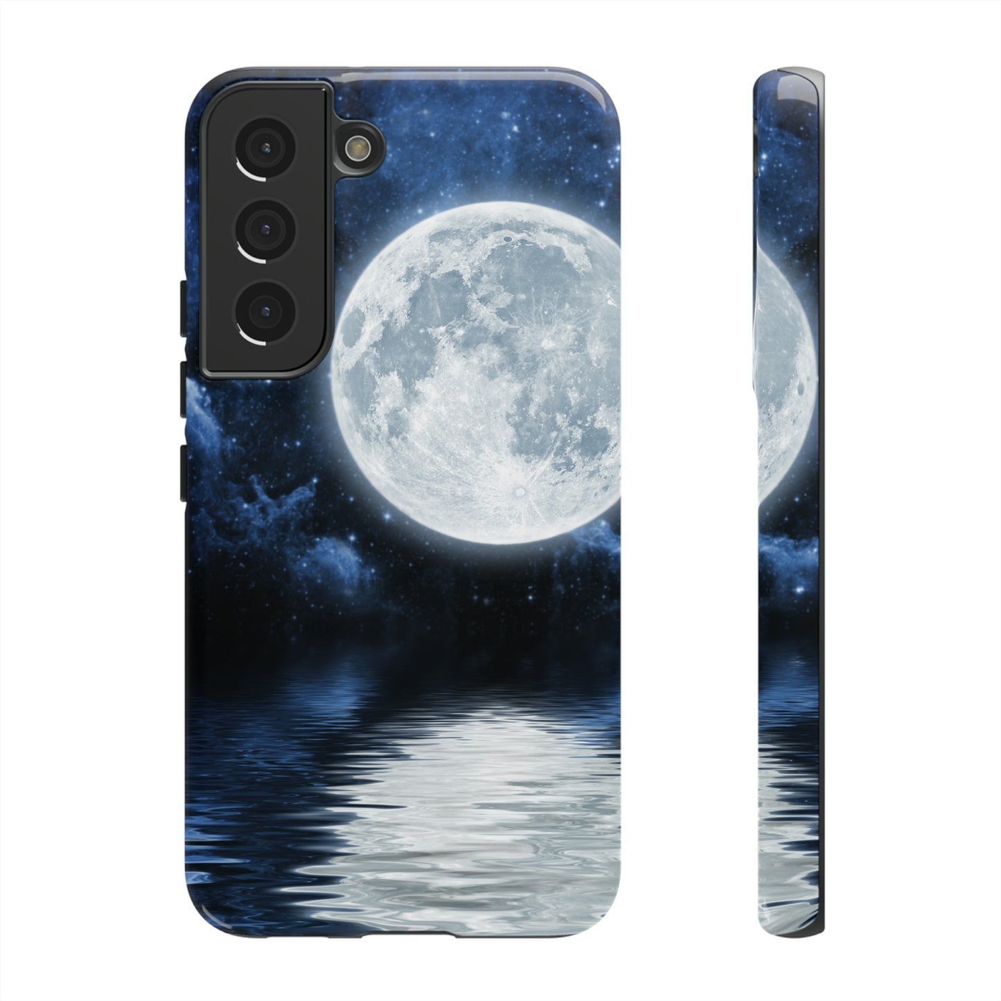 Moon Reflection Protective Phone Case for IPhone, Google and Samsung Phones