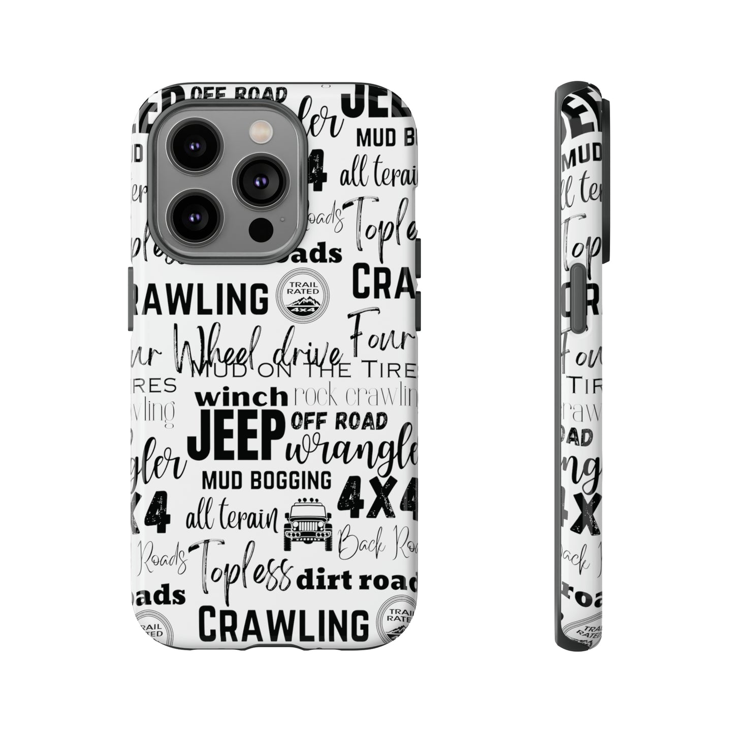 Off Road Subway Art Protective Phone Case for Iphone, Samsung and Google Phones