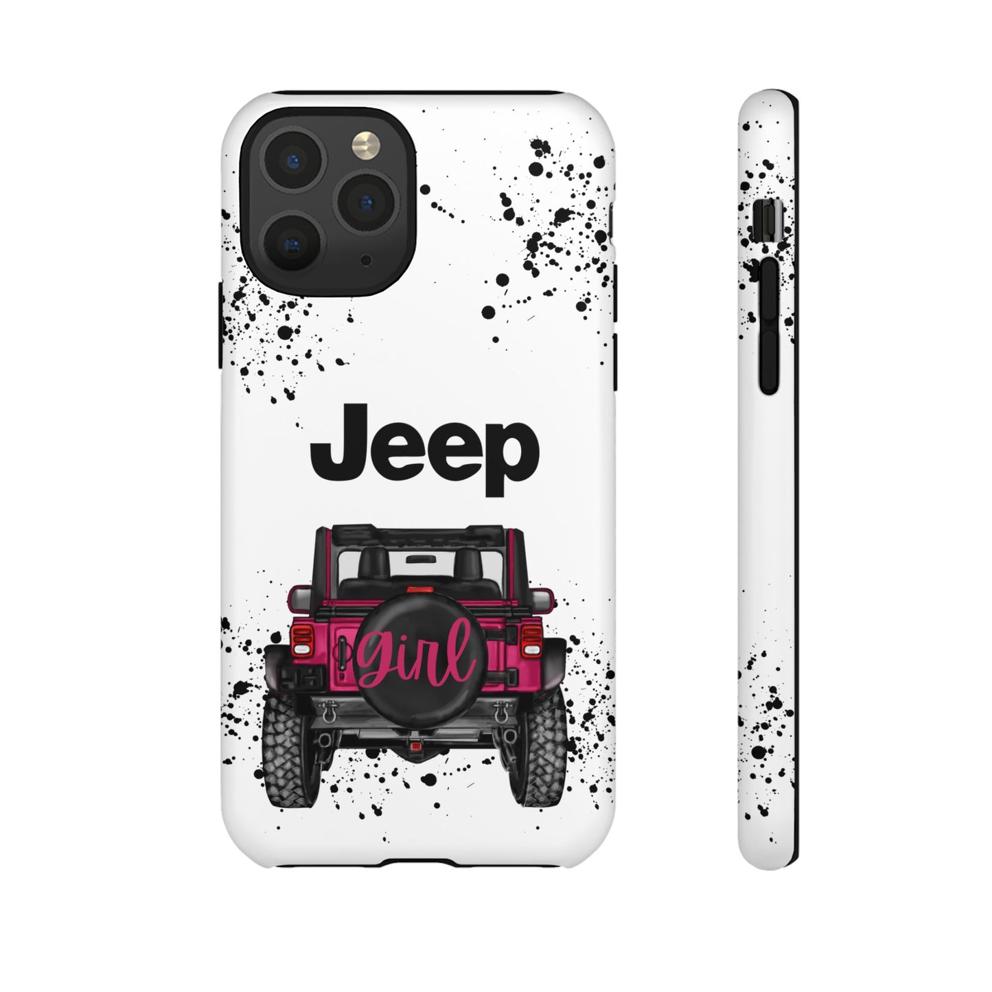 Off Road Girl Red Protective Case for Iphone, Google and Samsung Phones