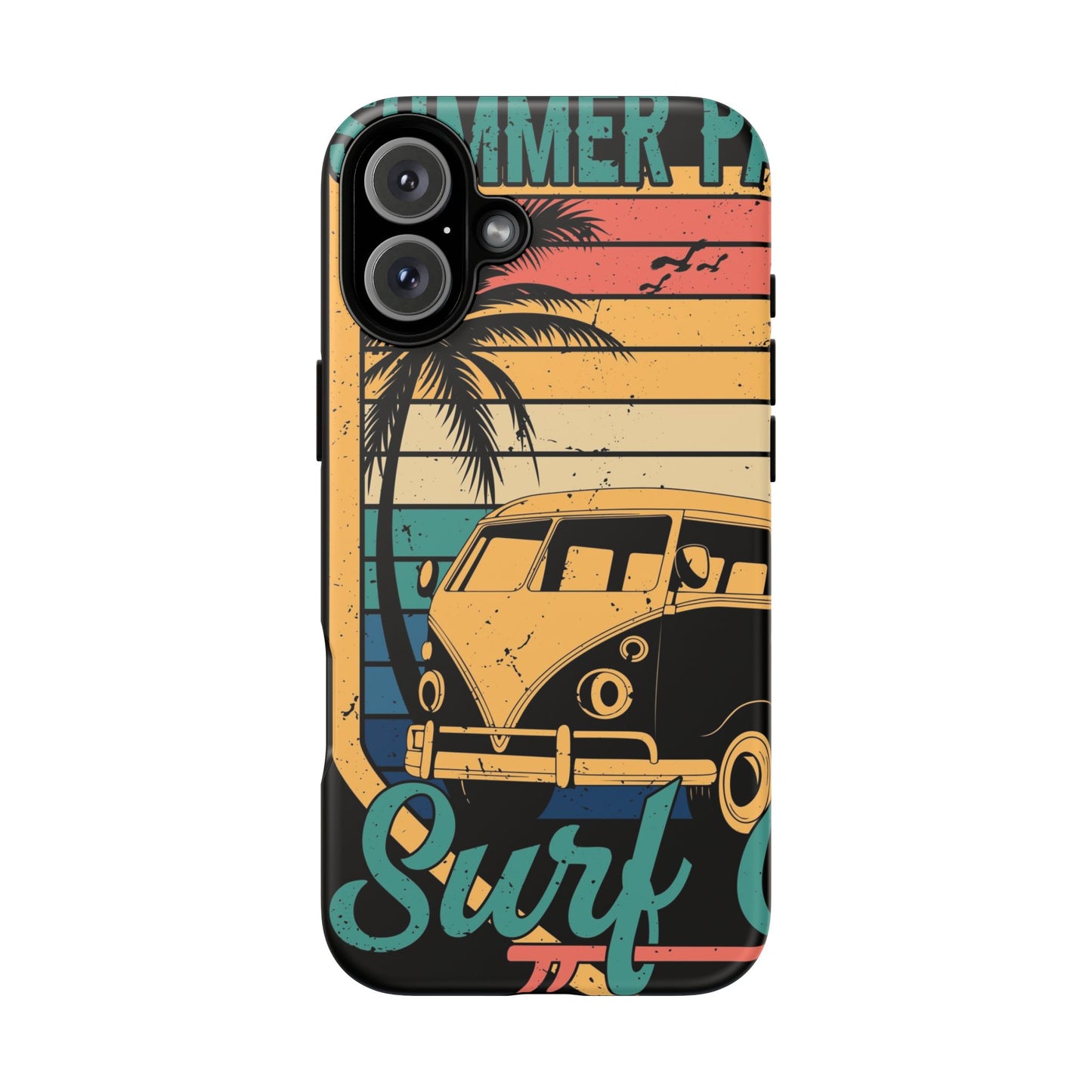 Retro Van Surf Summer Protective Phone Case