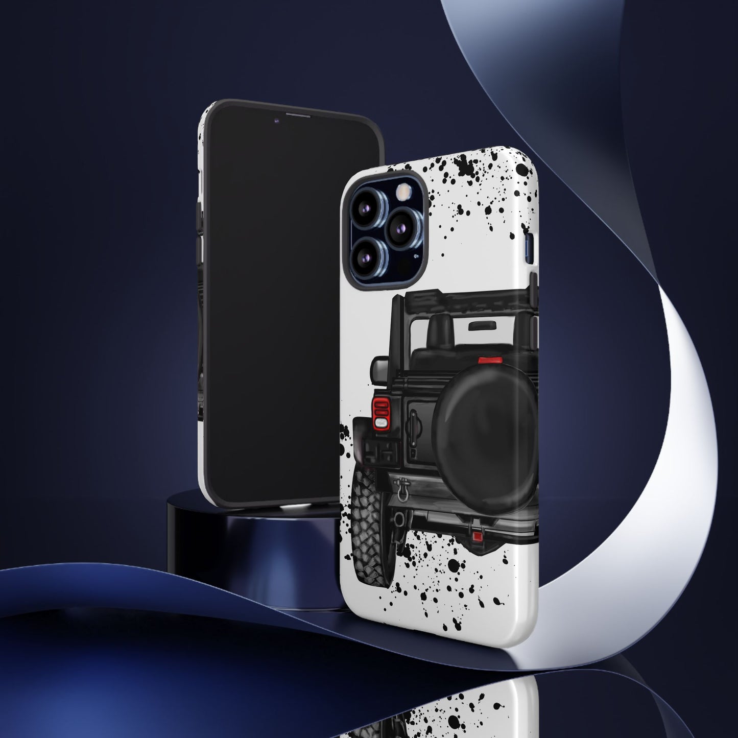 Off Road Life Black Protective Case for Iphone, Google and Samsung