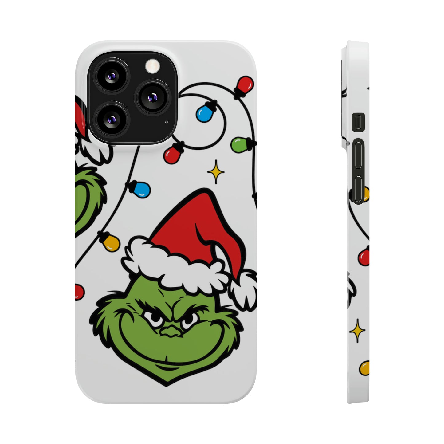 Grinchmas Lights Slim Phone Case for Iphone