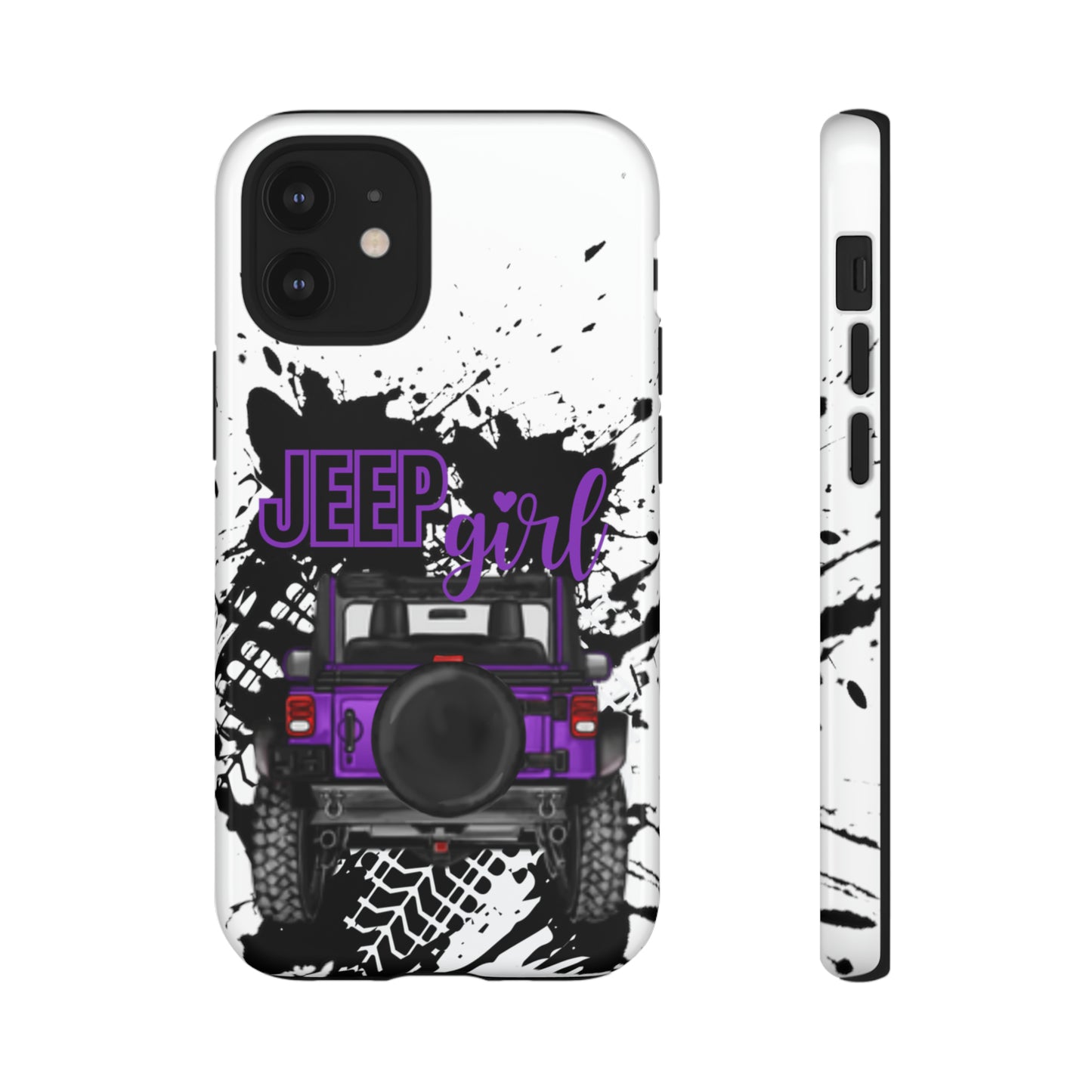 Off Road Girl Purple Tough Cases