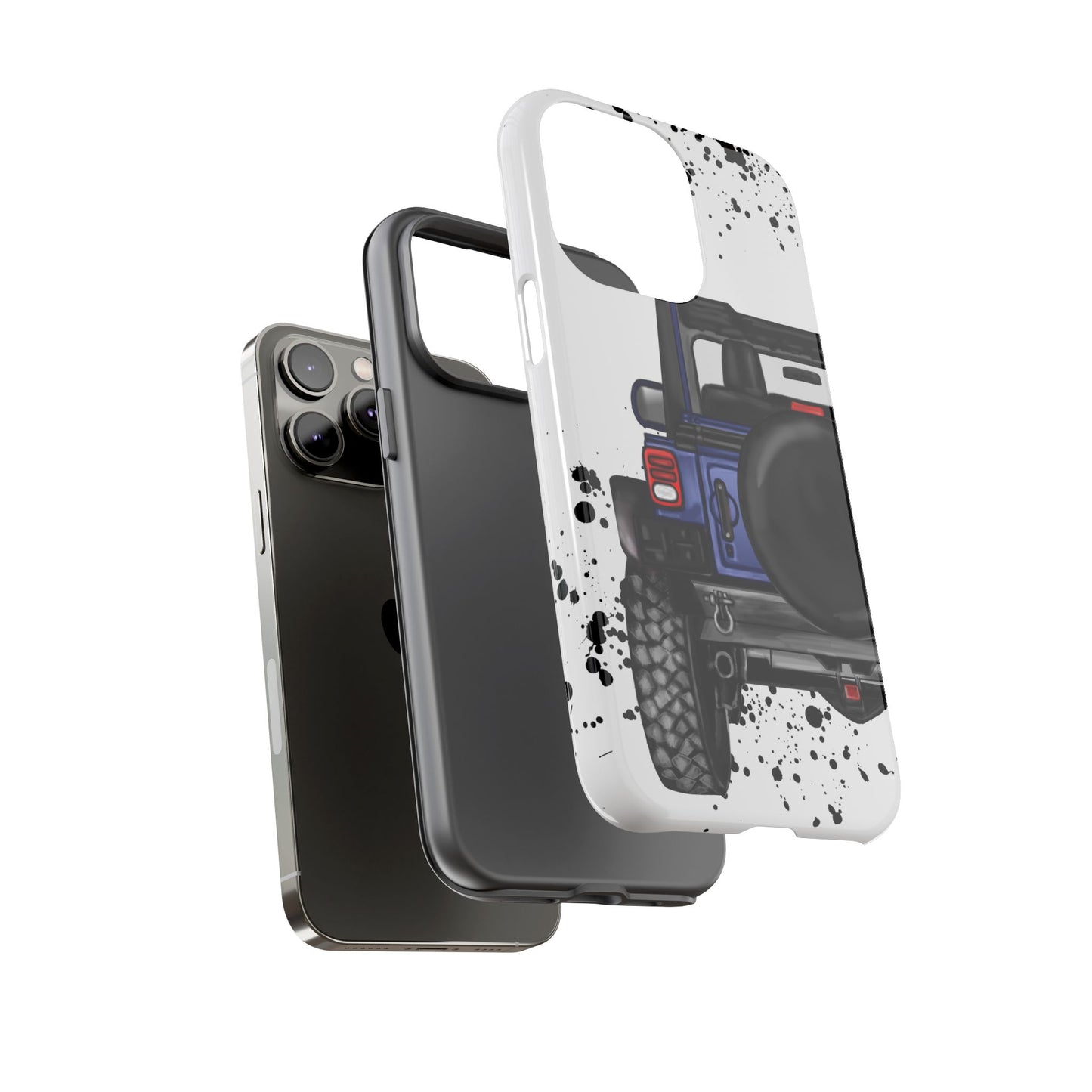 Off Road Life Dark Blue Protective Case for Iphone, Google and Samsung