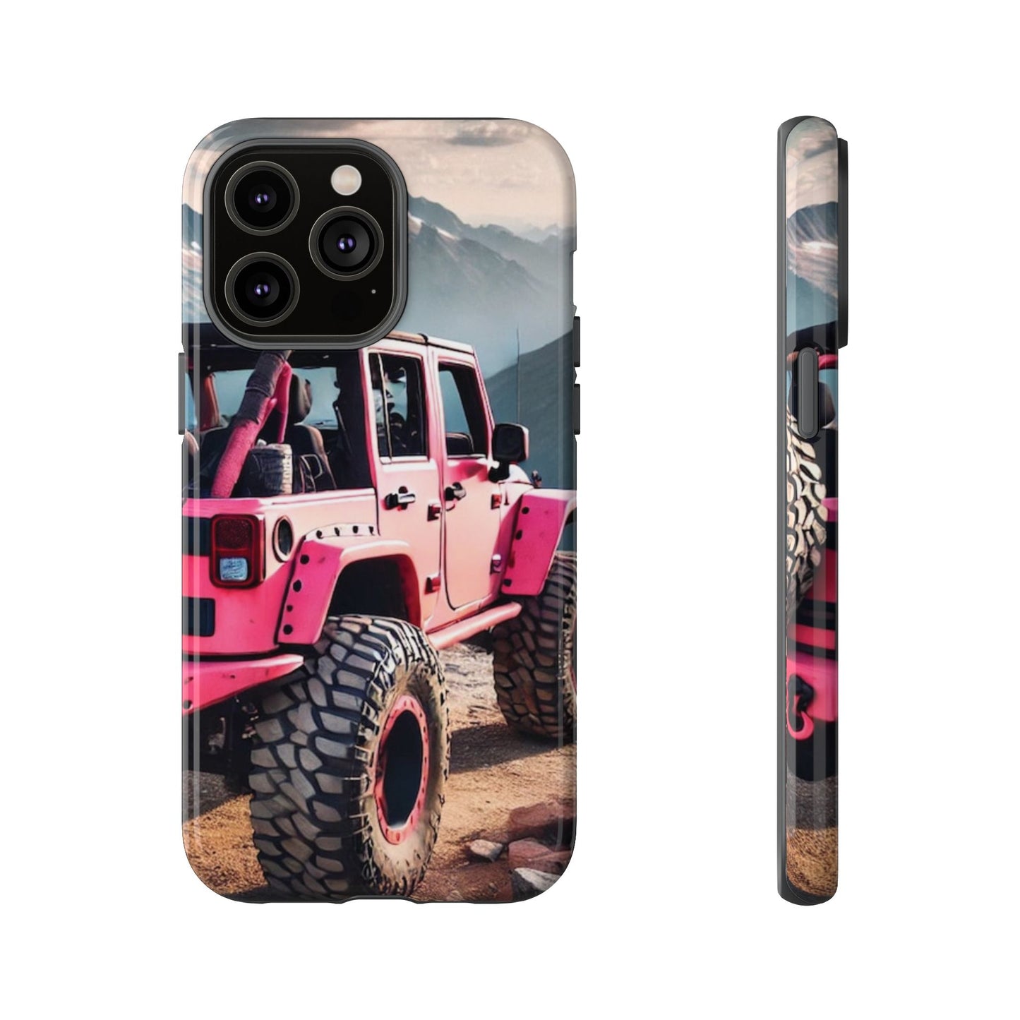 Pink Off Road Girl Phone Case