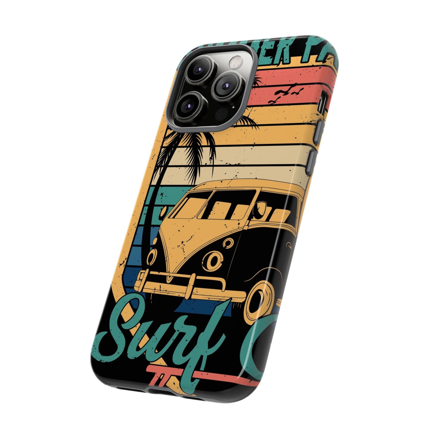 Retro Van Surf Summer Protective Phone Case