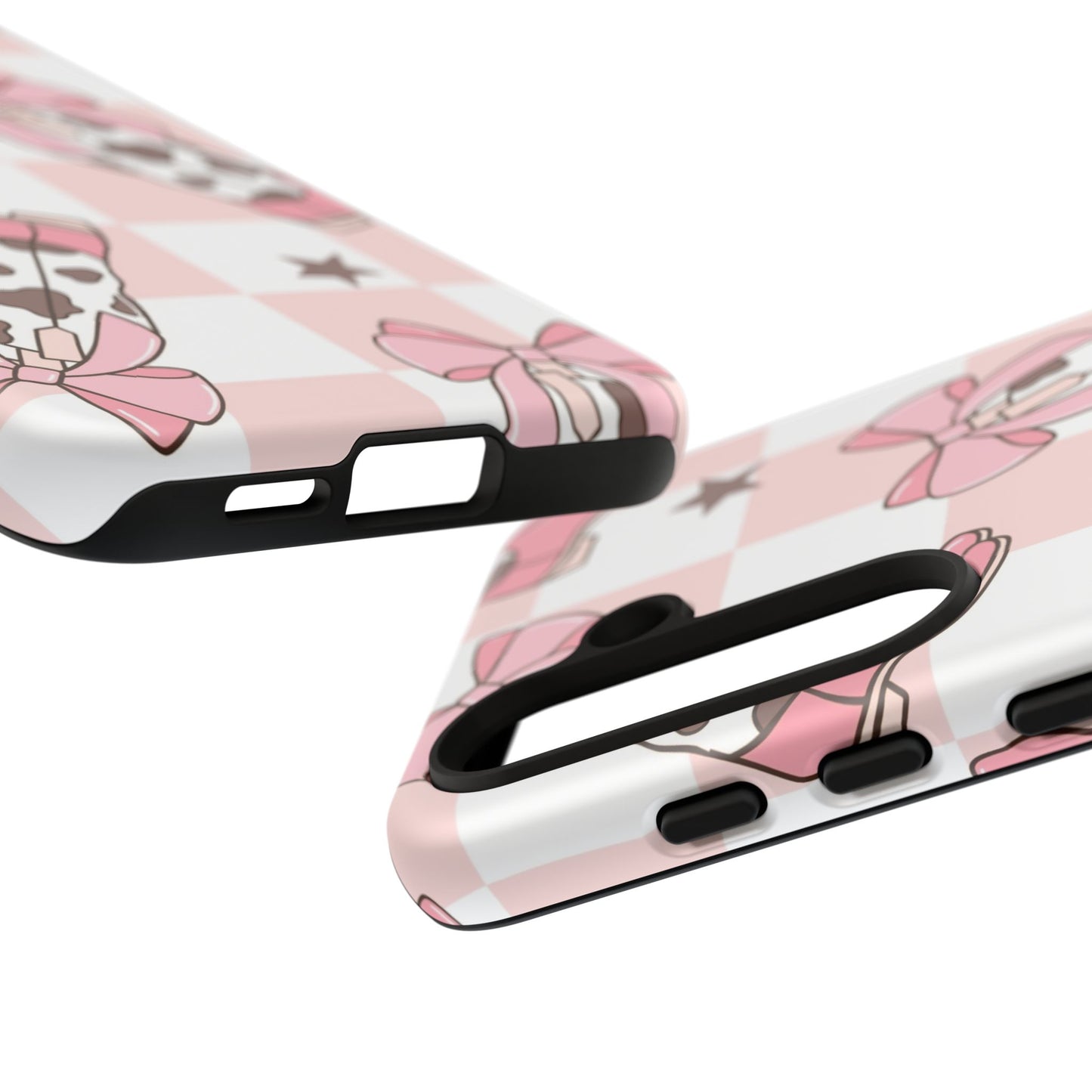 Cowboy Boots and Bows Protective Phone Case