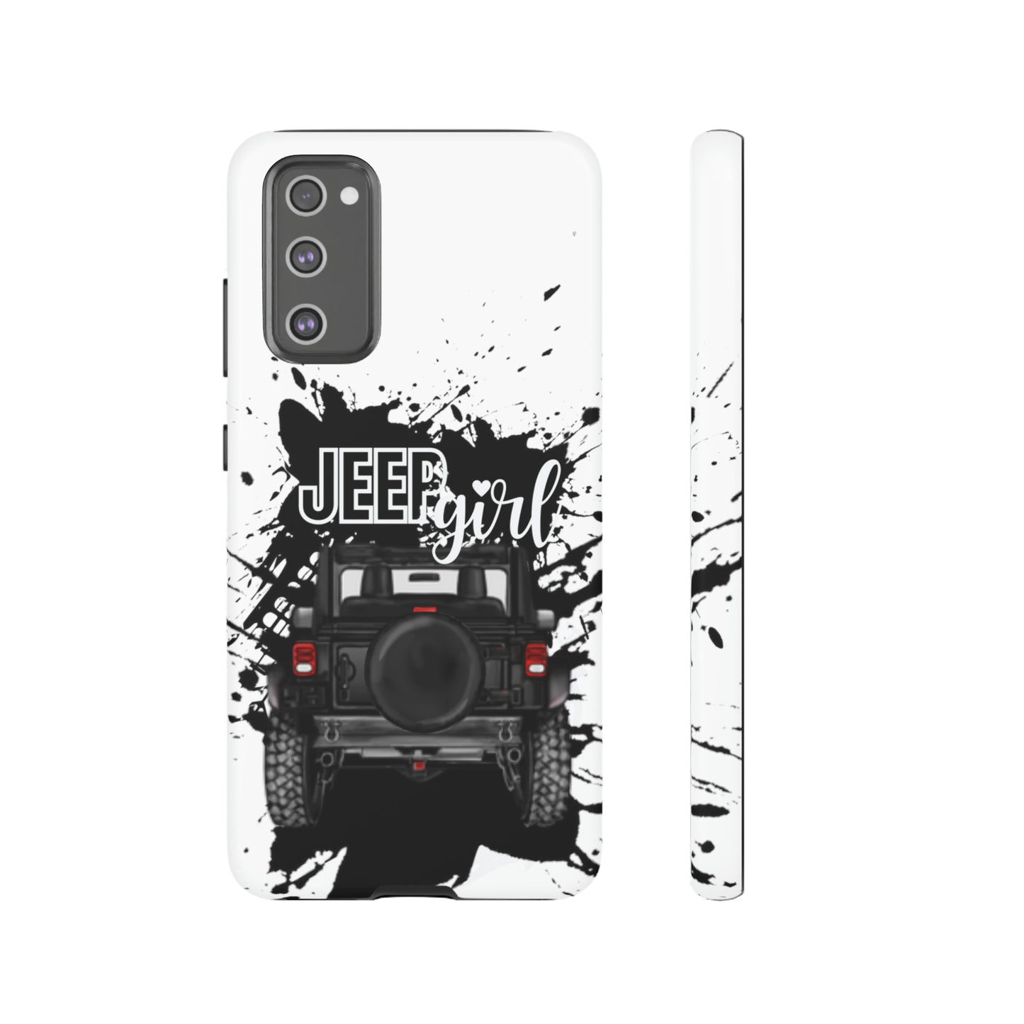 Off Road Girl Black Tough Cases