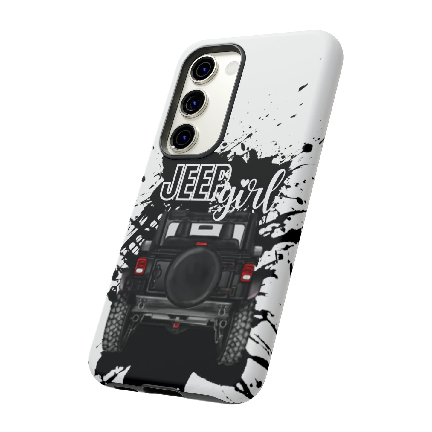 Off Road Girl Black Tough Cases