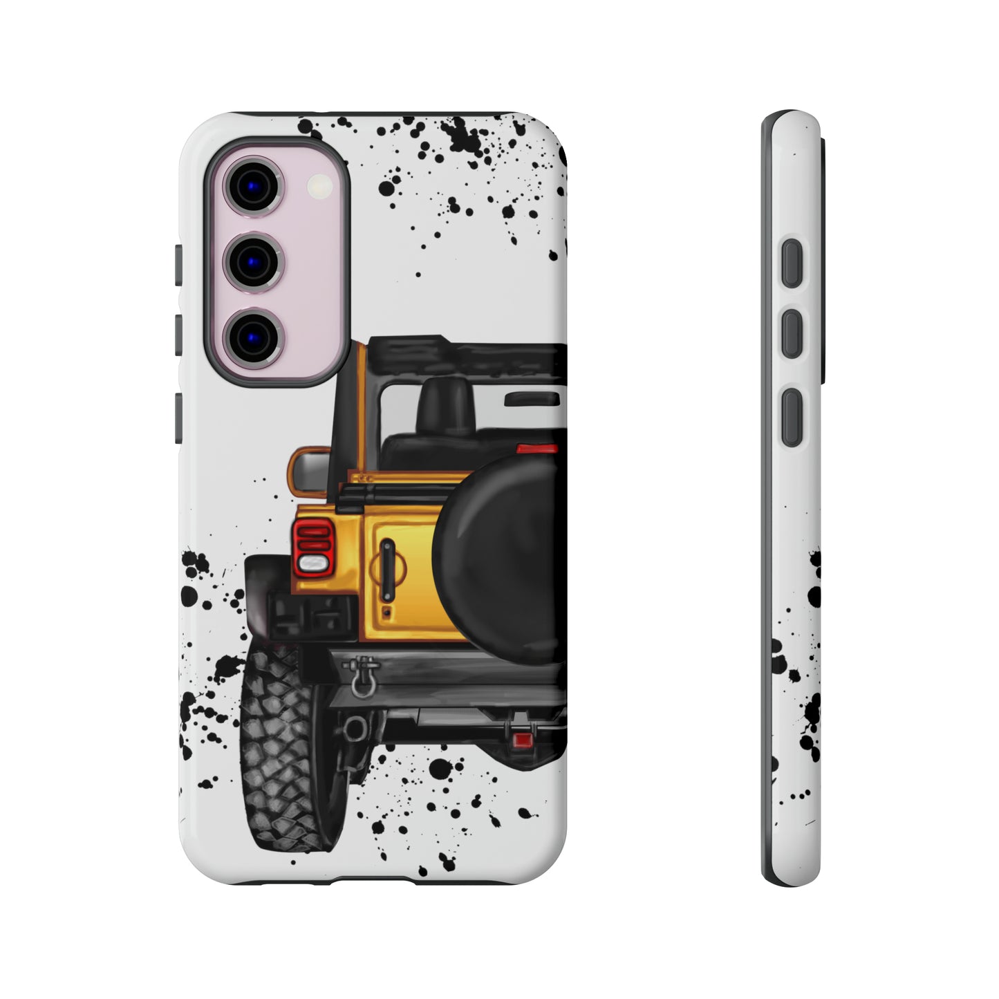 Off Road Life Yellow Protective Case for Iphone, Google and Samsung