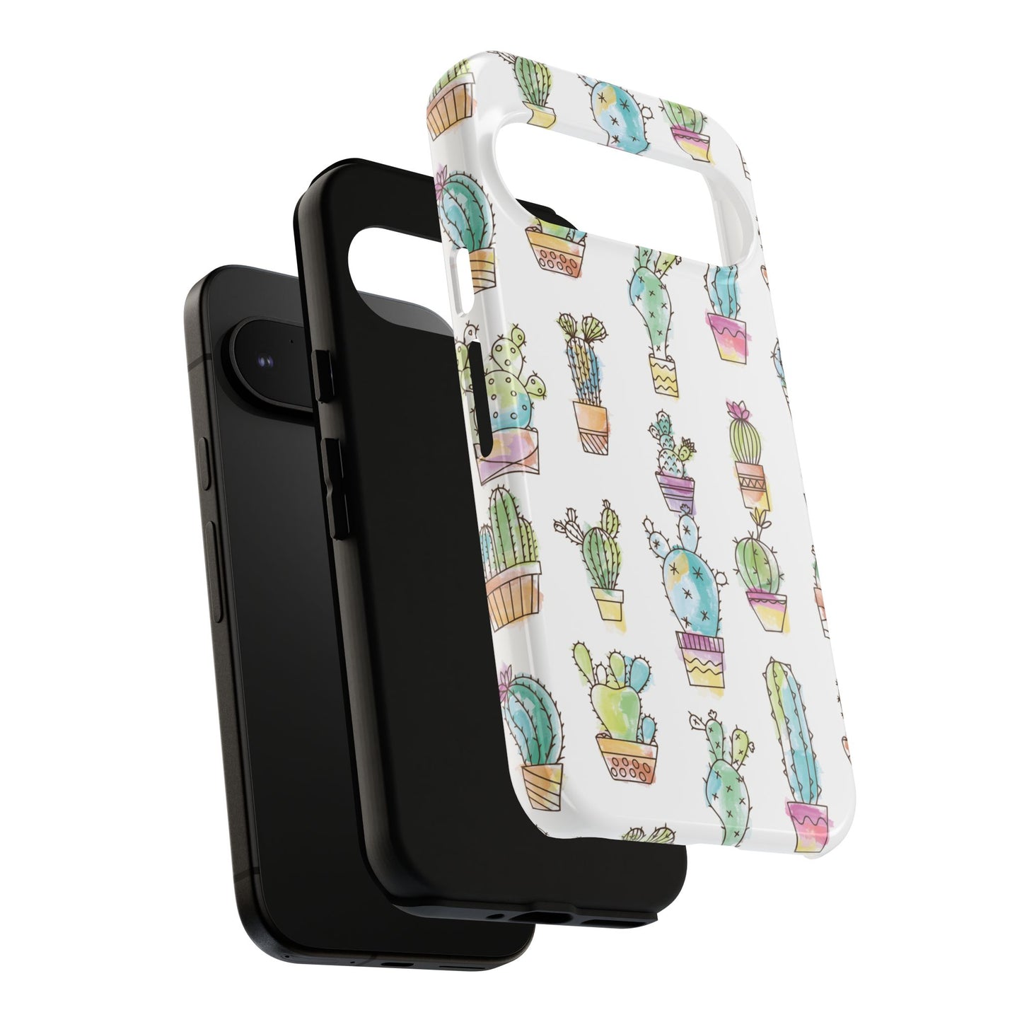 Pastel Cactus Love Phone Case